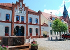 Rathaus in Krakow am See : Rathaus, Kirche